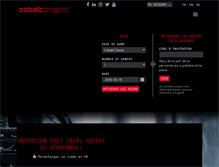 Tablet Screenshot of cobaltproject.com